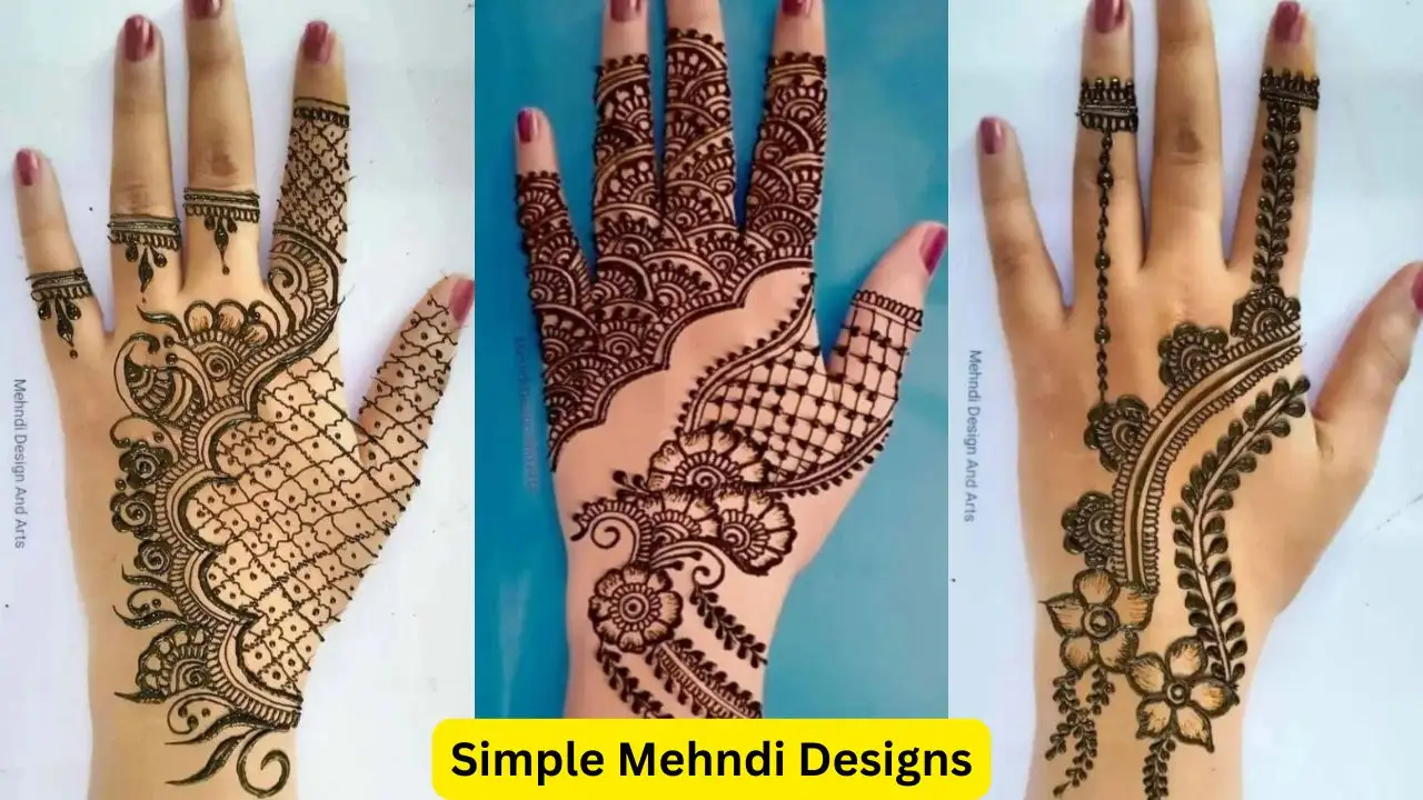 simple mehndi design
