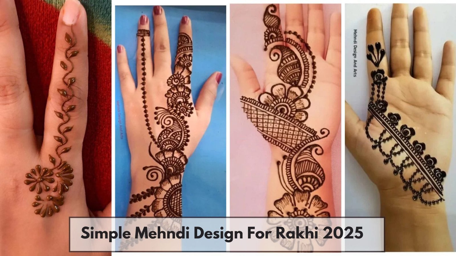 Simple Mehndi Designs