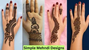 Simple Mehndi Designs