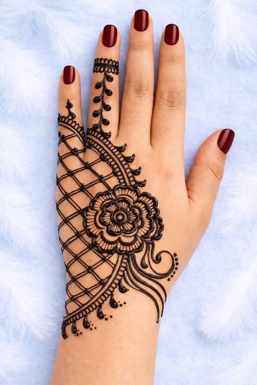 mahandi photo stylish finger mehndi design latest 2026