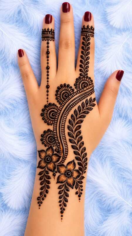 Arabic Mehndi Design 2026