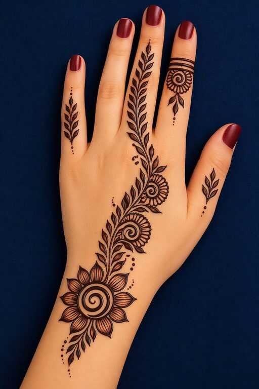 Mehndi Design Arabic