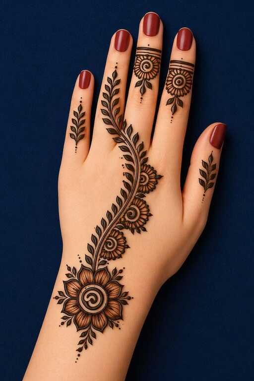 mahandi dijain photo arabic style easy mehndi design for beginners